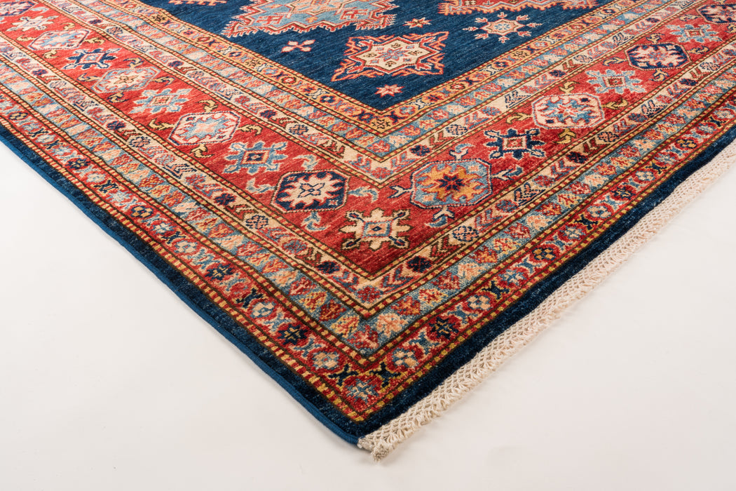 Super Kazak 7x10 Blue Red