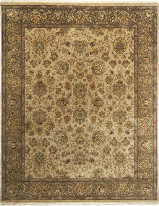 Grand 10x14 Premiere Wheat/Brown Wool