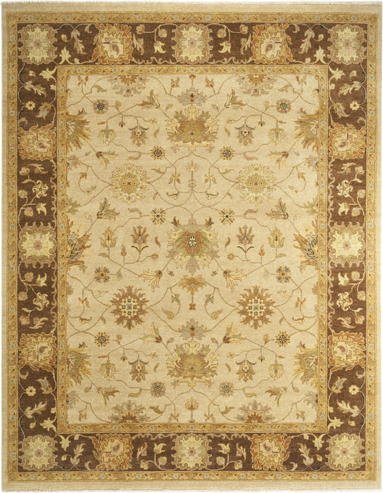 Impressions 8x10 Beige/Brown Wool