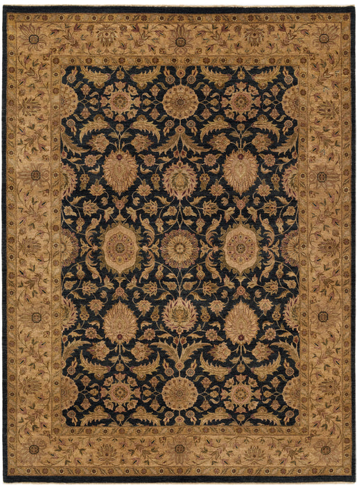 Impression 9x12 Black/Gold Wool