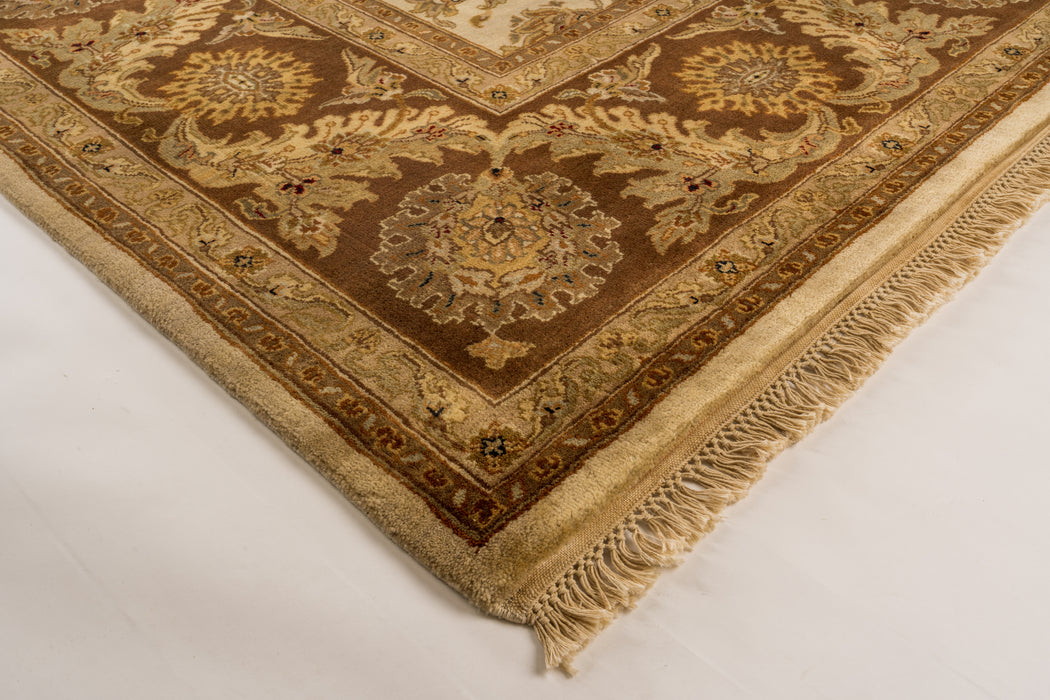 Premiere 9x12 Ivory/Brown Wool