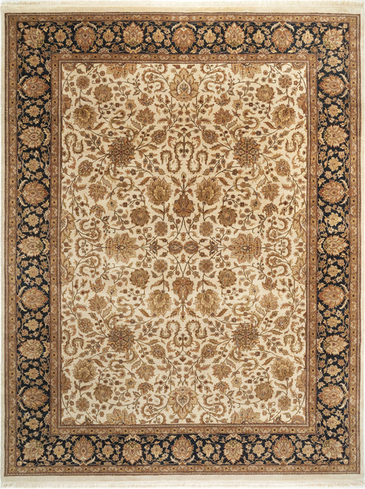 Premiere 9x12 Ivory/Black Wool
