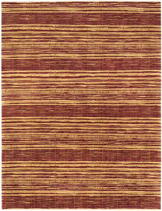 Impressions 9x12 Red/Beige Wool