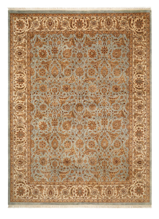 Premiere 8x10 Light Blue/Beige Wool