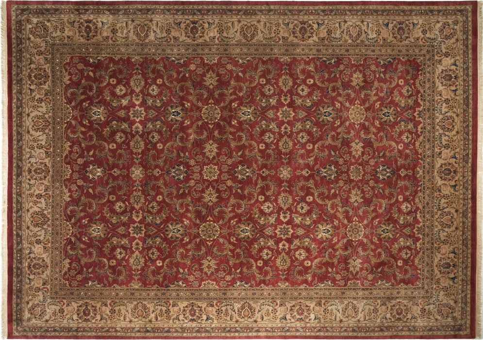 Premiere 9x12 Red/Beige Wool