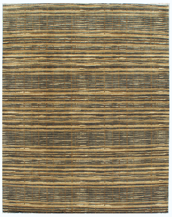 8x10 Impressions Charcoal/Brown Australian Wool