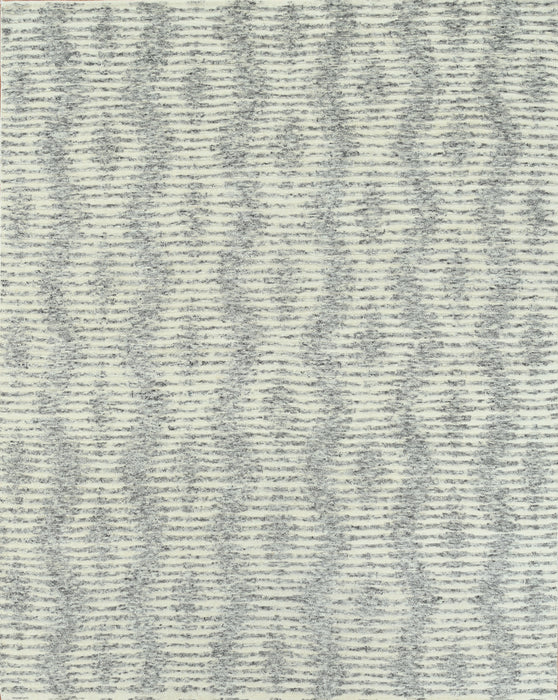 Harmony No. 1 8x10 Beige-Grey Wool
