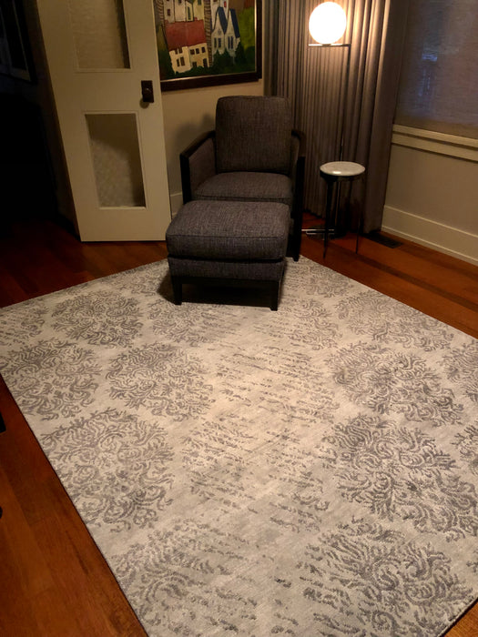 Winnow 5x7 Grey Bamboo Silk