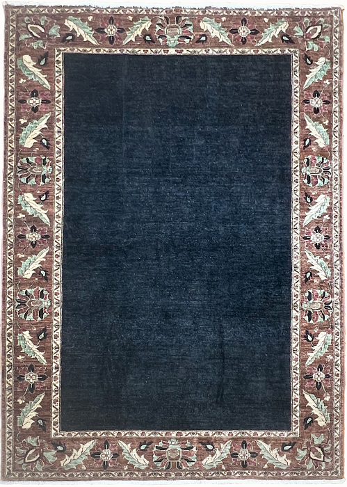 Gaba 6x9 Black Ghazni Wool