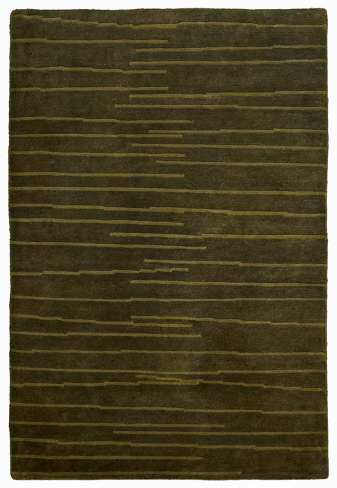 Sambha 3x5 Green Wool