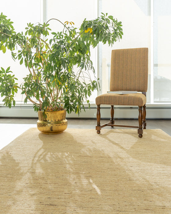 Chuk Palu 6x9 Beige/Cream Wool