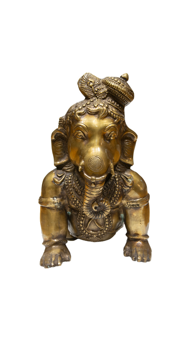 Brass Baby Ganesha