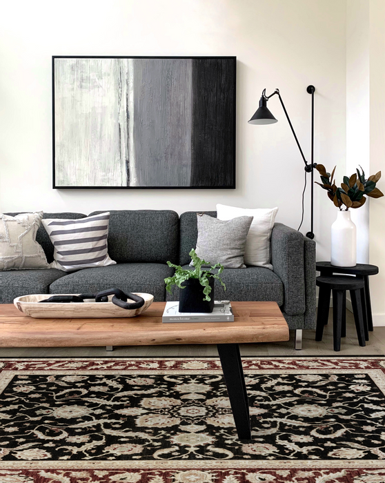 Royal Chobi 8x10 Red/Black/Gold Ghazni Wool