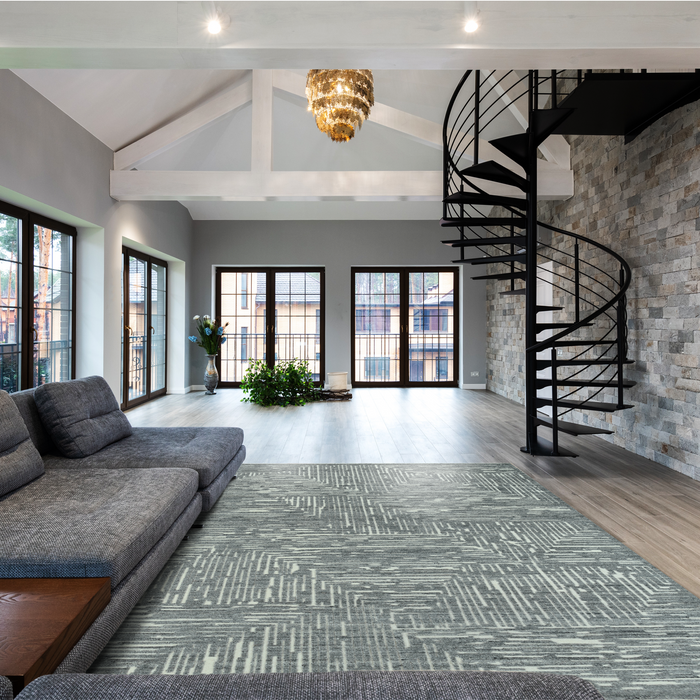 Harmony No. 4 8x10 Charcoal Wool