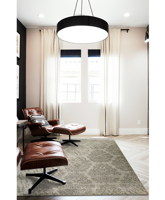 Winnow 5x7 Grey Bamboo Silk