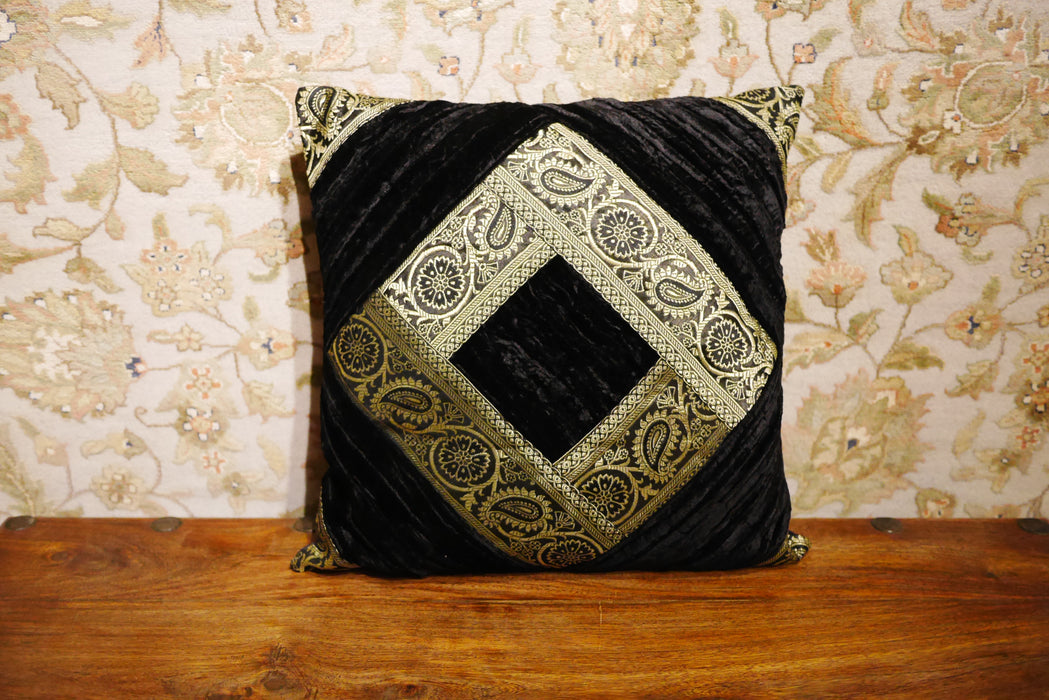 Black Velvet Cushion