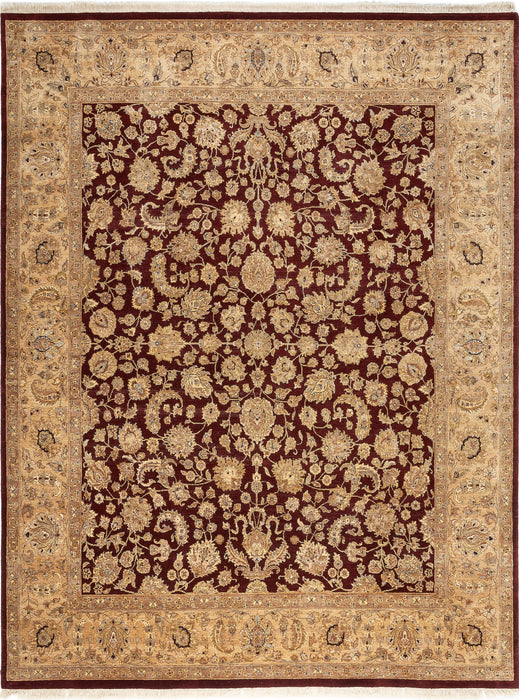 Superluxe 8x10 Red/Gold Raw Silk