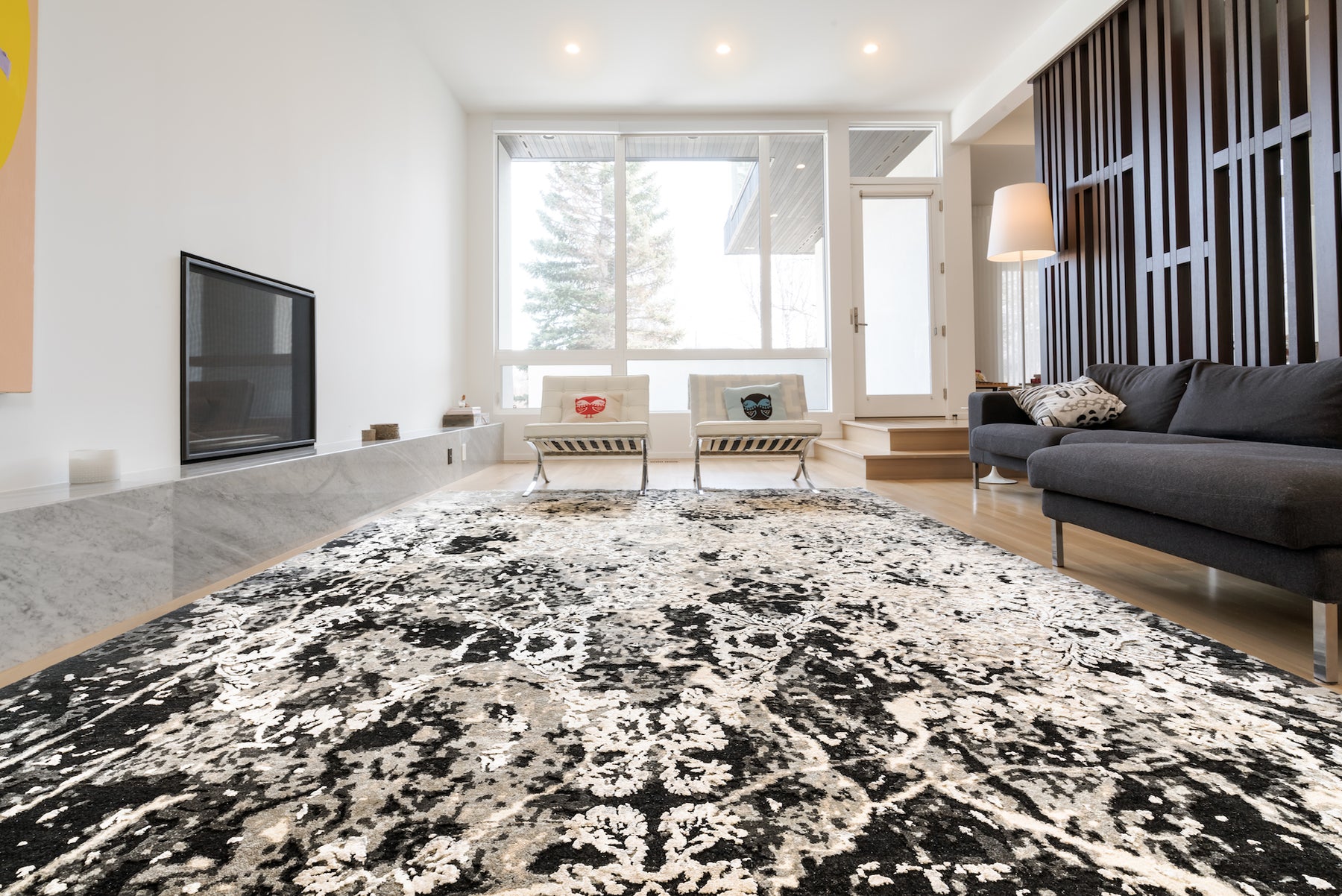 From Classic to Contemporary in this Calgary Living Room