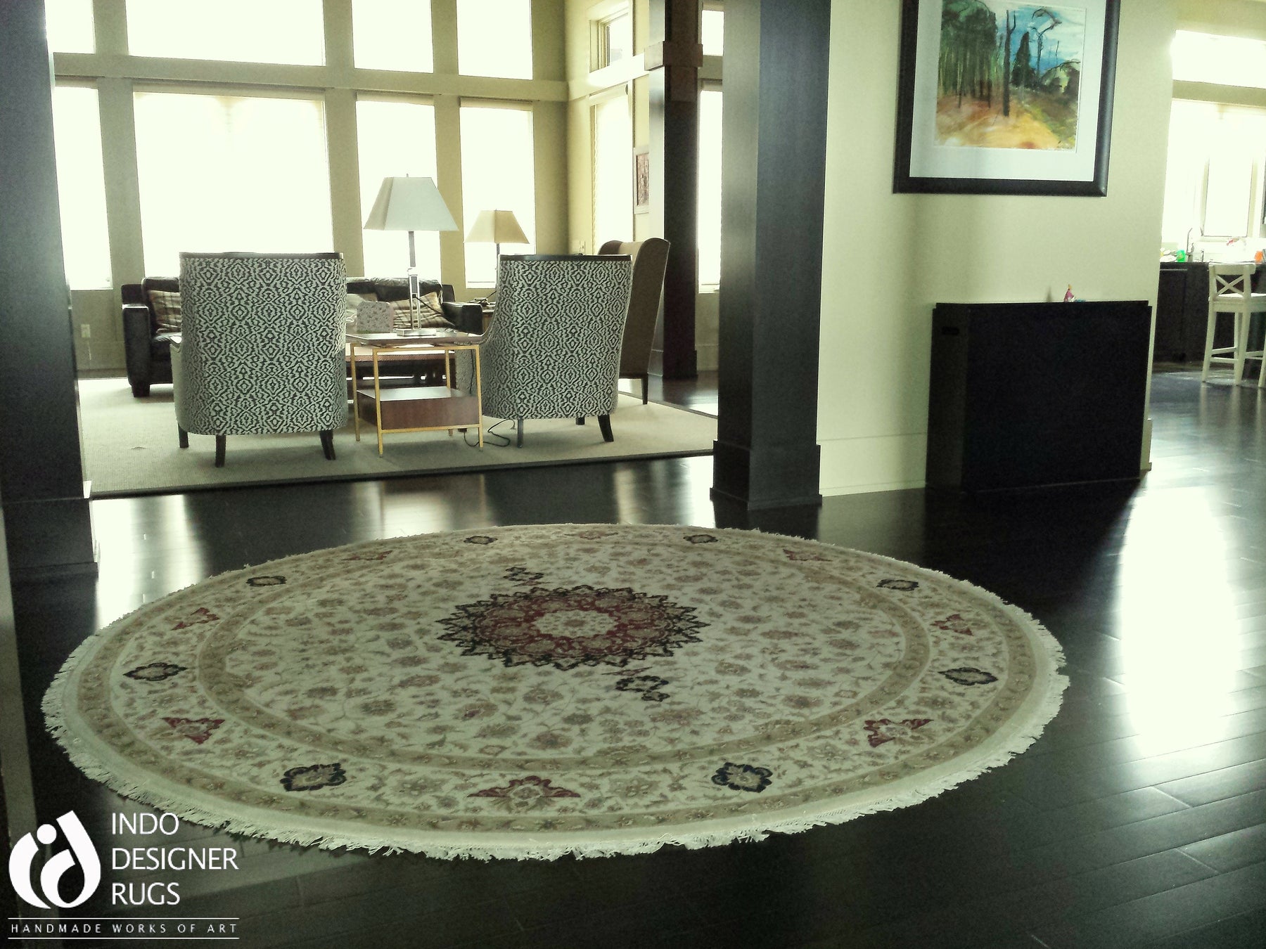Round Rugs for the Foyer