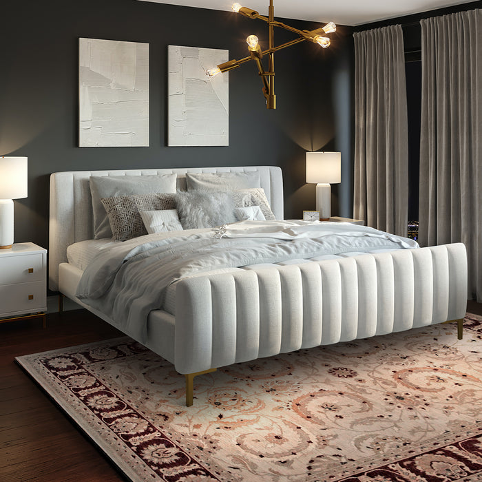 Chobi 10x14 Beige/Red Ghazni Wool