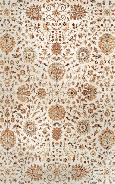 Elegance 10x14 Beige/Lt. Green Wool