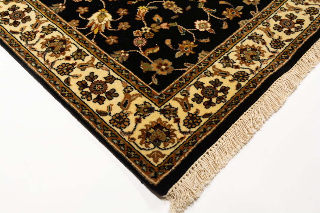 Indo Persian 2.05x10 Runner Cream/Black Wool