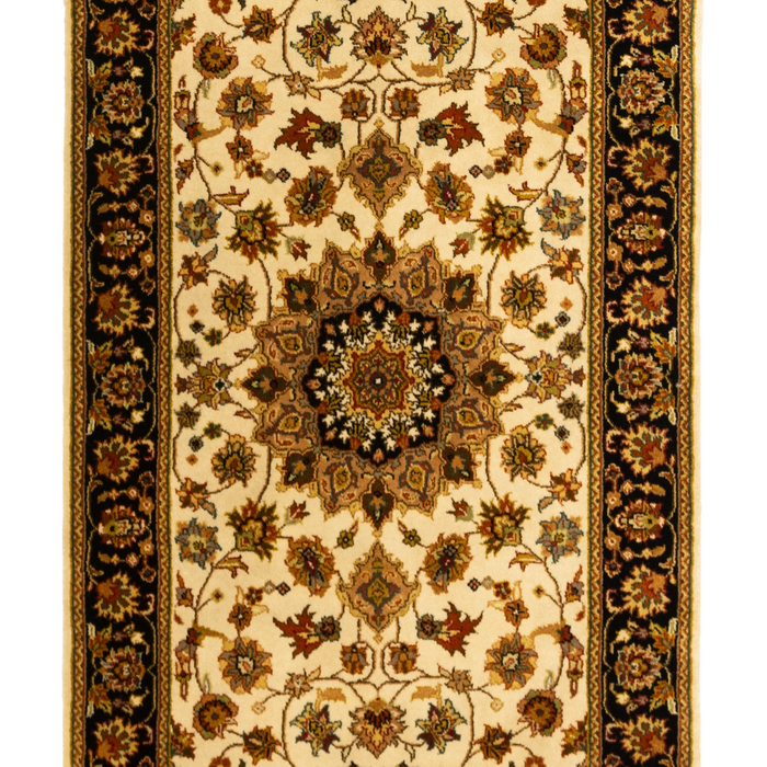 Nain Design 2.05x12 Ivory/Navy Wool A
