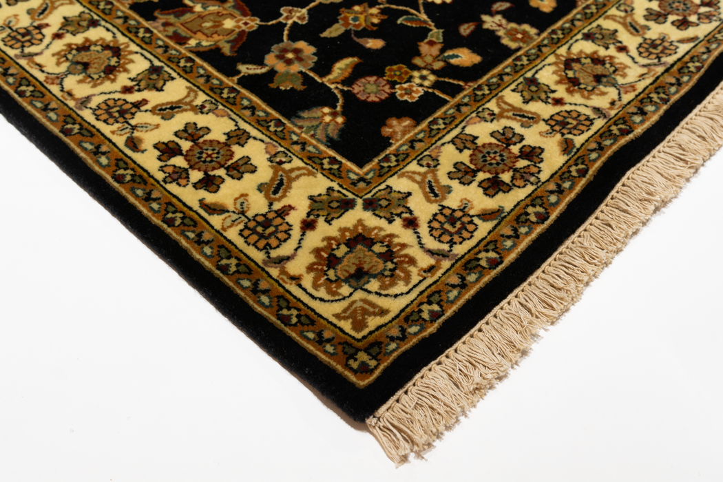 Indo Persian 2.05x8 Runner Cream/Black Wool