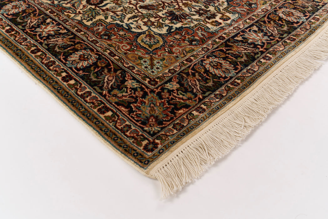 Kashmir 3x5 Brown/Beige Silk