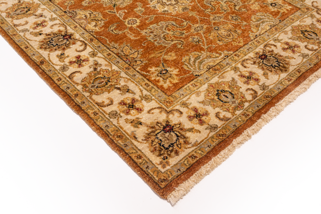 Elegance 3x5 Rust/Ivory Ghazni Wool