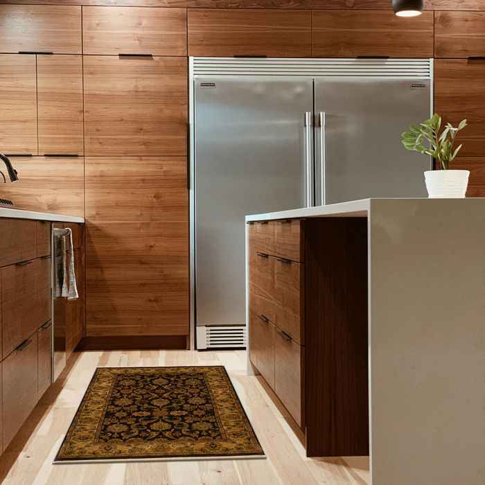 Premiere 3x5 Aubergine/Beige