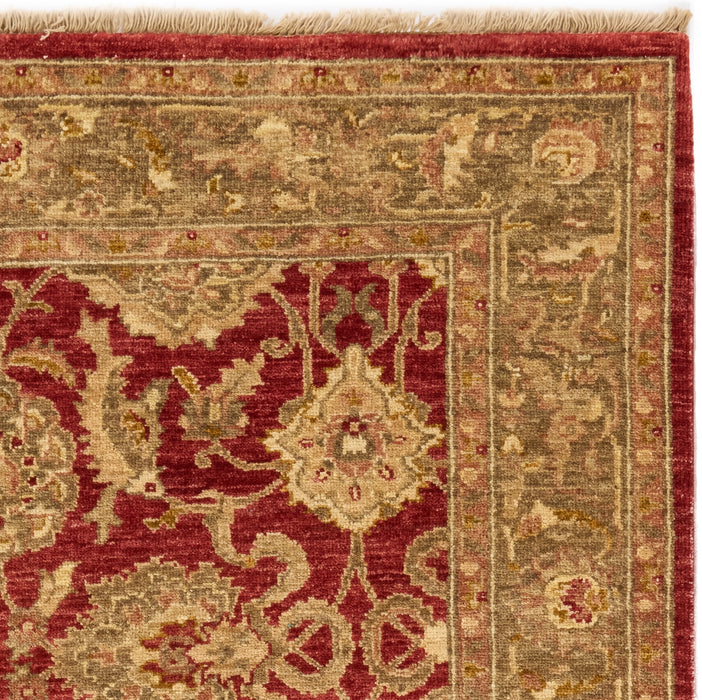 Chobi 4x6 Rust/Green Wool A