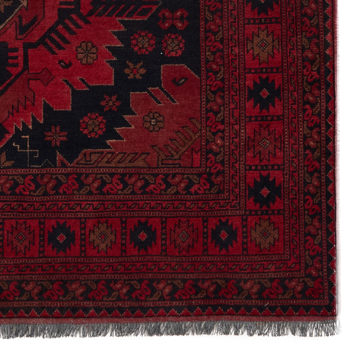 Khal Mohammadi 4x6 Wool Red/Black
