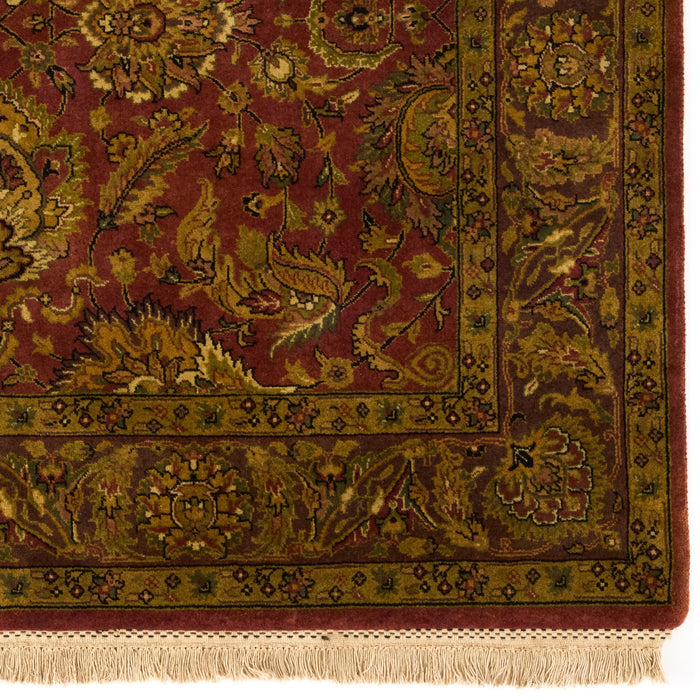 Indo Persian 5x7 Rust/Plum Wool