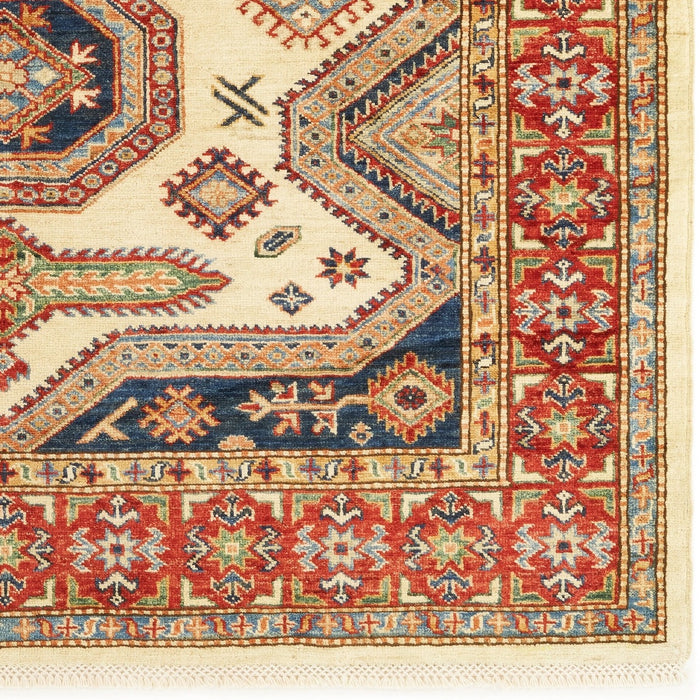 Super Kazak 5x7 Red Ivory