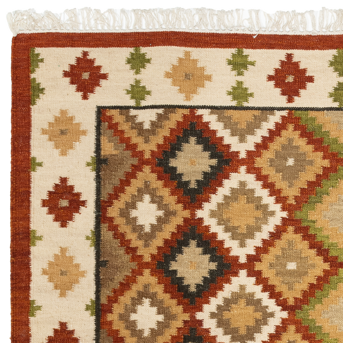 Kilim 5x8 Multi Wool