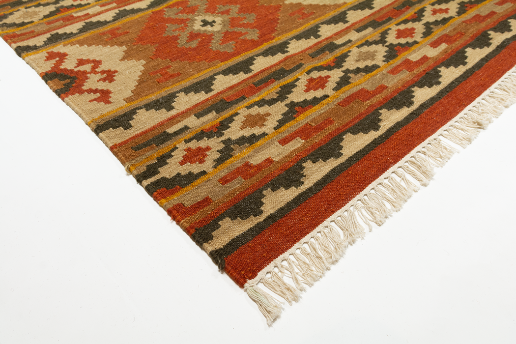 Kilim 5x8 Multi Wool