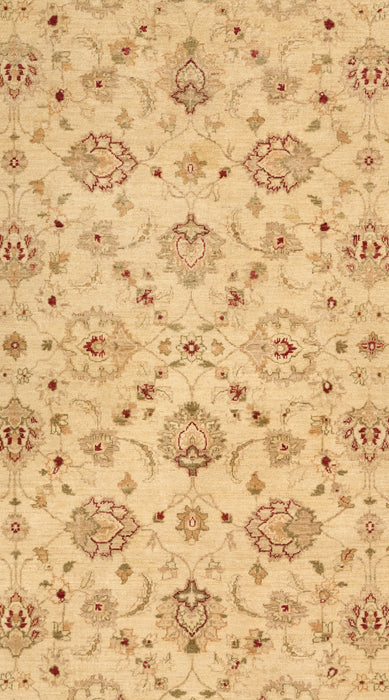 Chobi 6x9 Ivory/Beige Wool