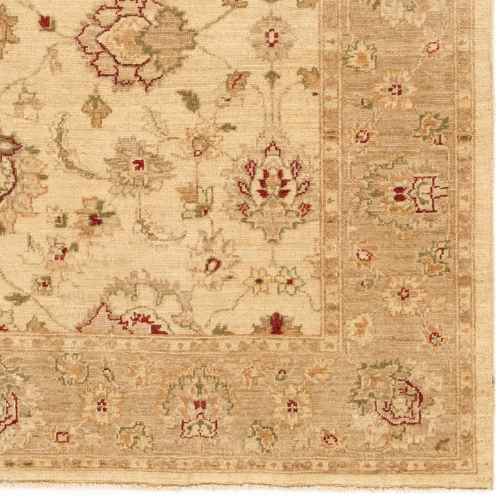 Chobi 6x9 Ivory/Beige Wool