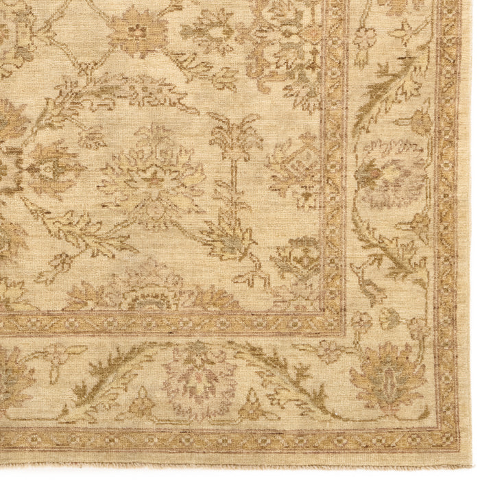 Chobi 6x9 Ivory Wool