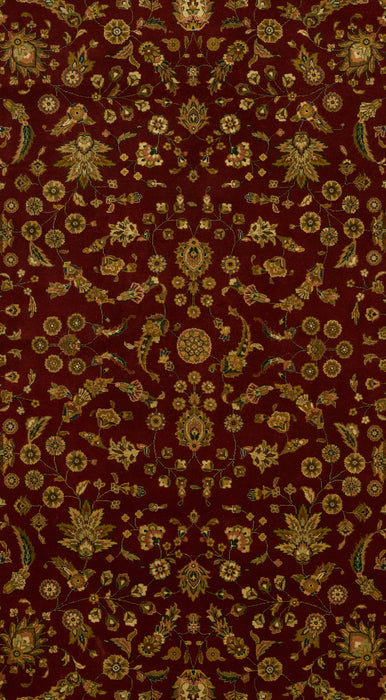 Indo Persian 6x9 Rust/Beige Wool B