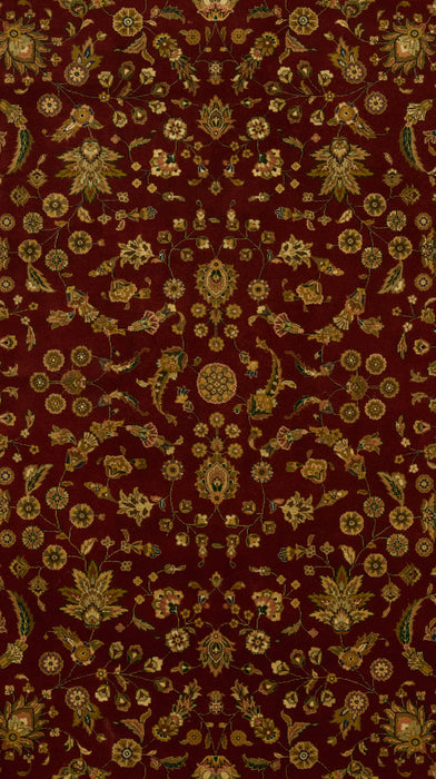 Indo Persian 6x9 Rust/Beige Wool A
