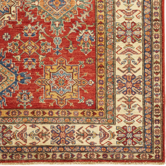 Super Kazak 6x8 Red Ivory