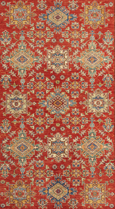 Super Kazak 6x8 Red Ivory