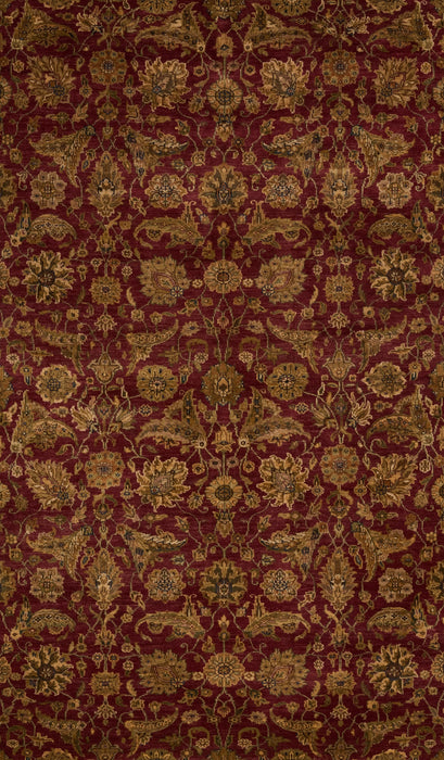 Impressions 6x9 Red/Beige Wool