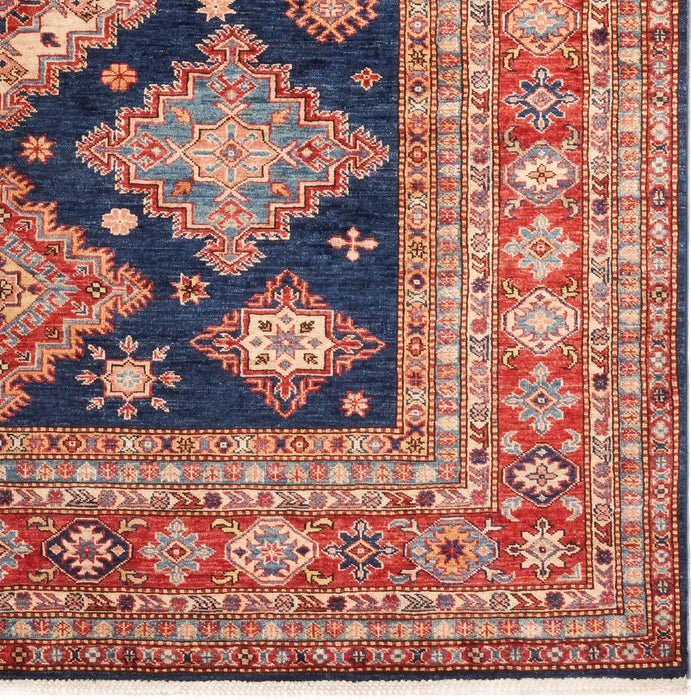 Super Kazak 7x10 Blue Red