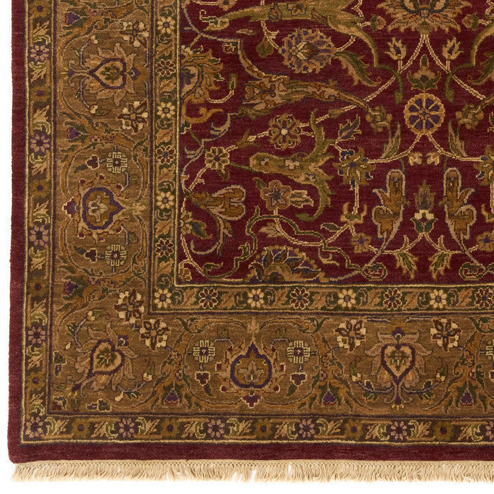 8x10 Kashan Red Gold Australian Wool.