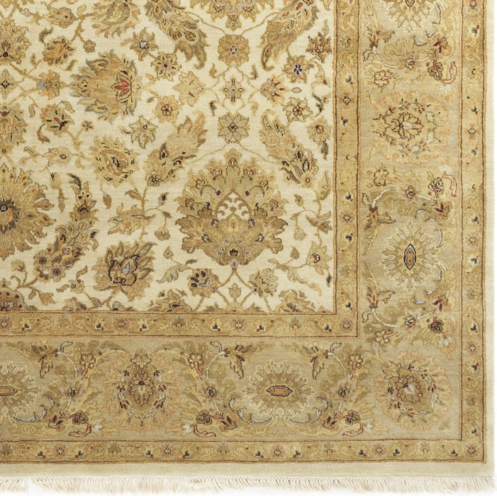 8x10 Premiere Ivory/Green Wool.