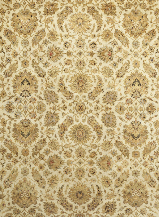 8x10 Premiere Ivory/Green Wool.