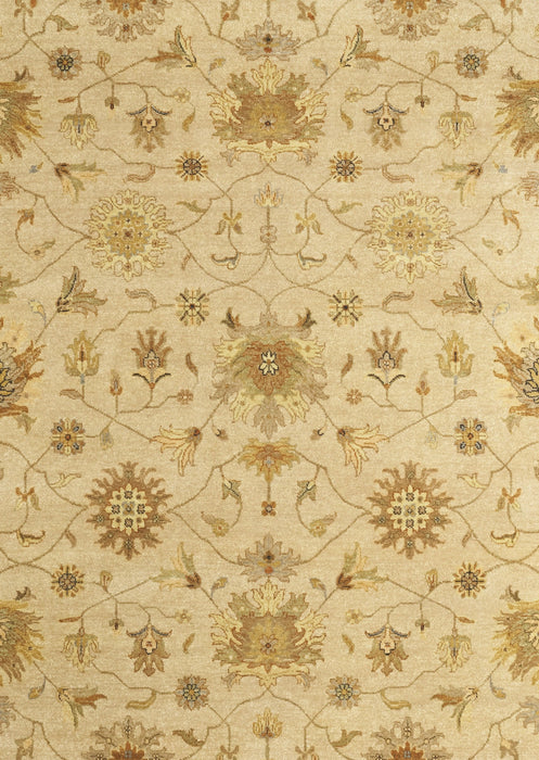 8x10 Impressions Beige/Brown Wool